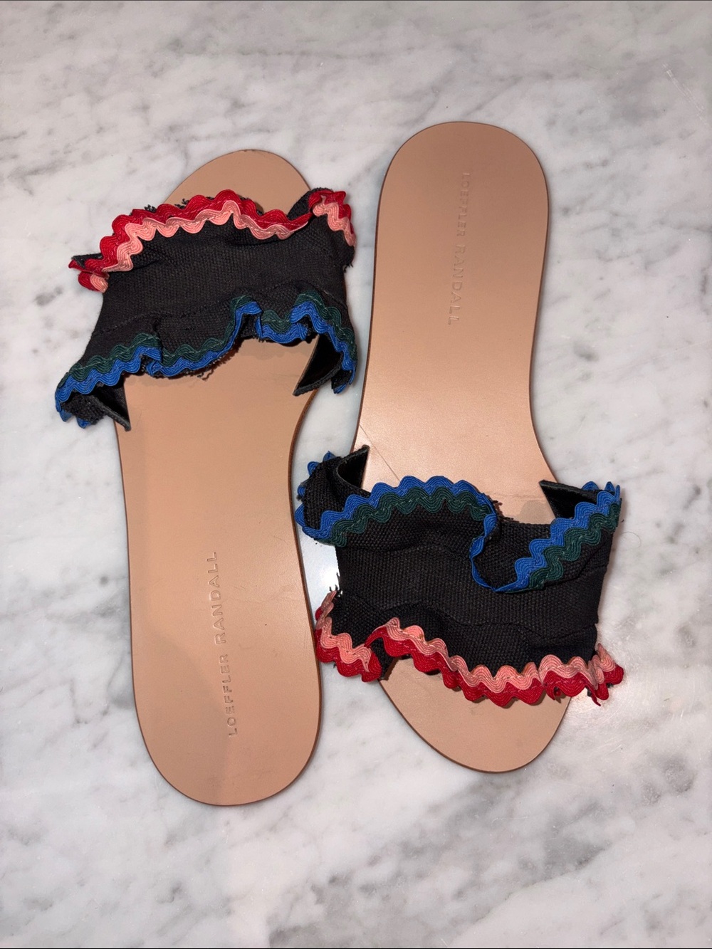 Loeffler Randall Birdie flat sandals